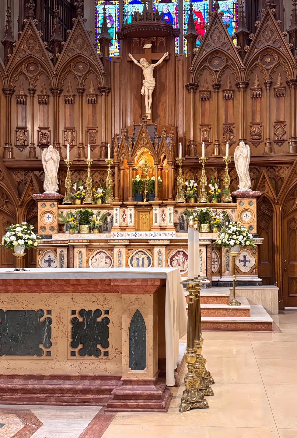 Prayer candle for reconciliation and mercy